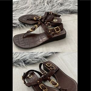 Tory Burch Croc Sandals